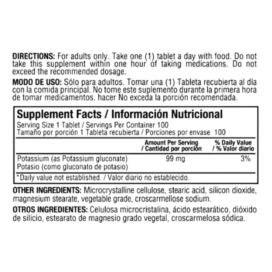 Potasio 99mg