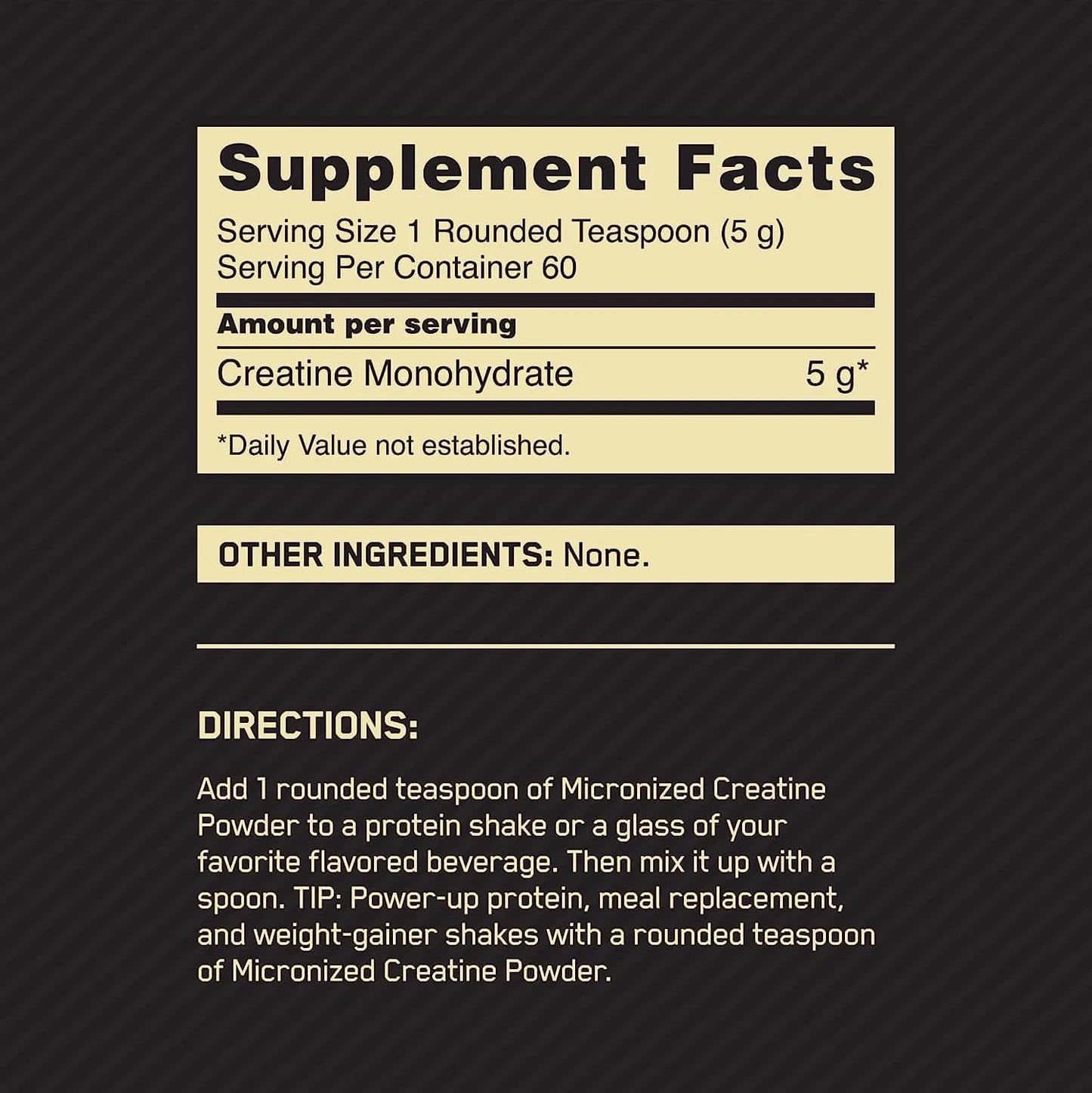 CREATINE MICRONIZED 300GR