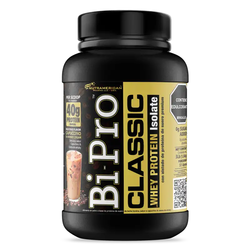 Bipro Classic 3lb Capuccino con crema de Whisky
