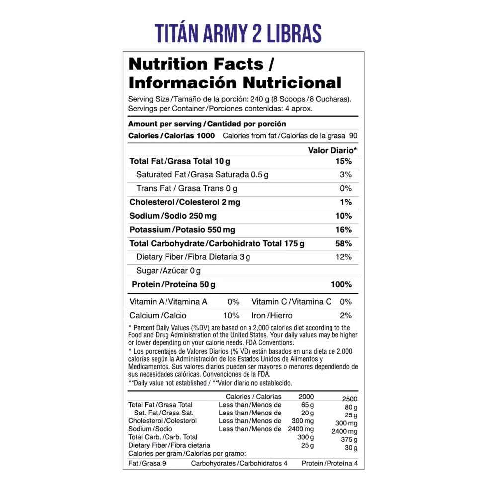 TITAN ARMY 5LB